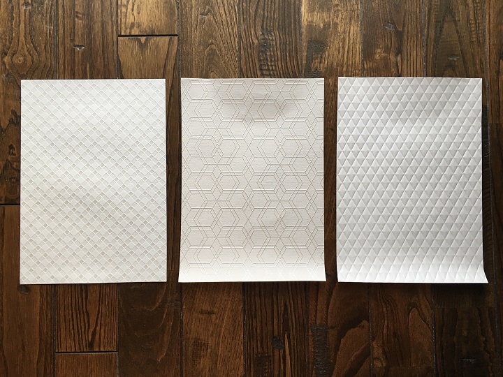 サンゲツの壁紙３種