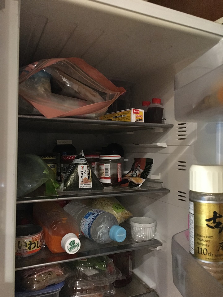 冷蔵庫の中