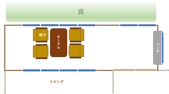 工事後の間取り