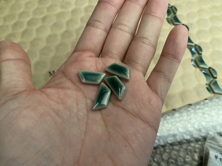 半分サイズのタイル