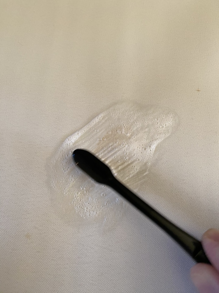 歯ブラシで清掃