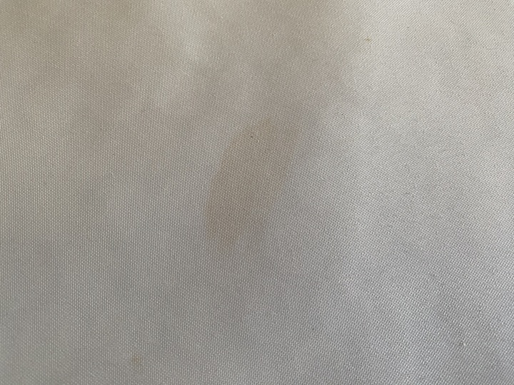 薄くなった汚れ