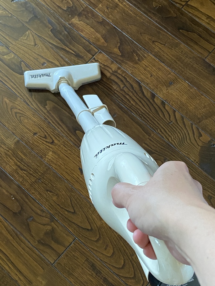 掃除機による掃除