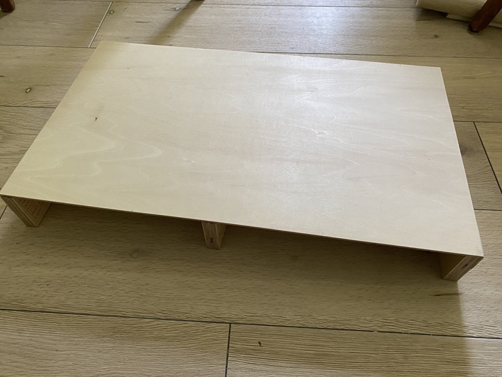 接着前のコの字台