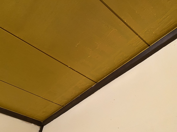 塗装後の天井