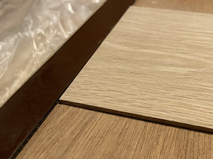 スライスウッドパネルの厚み