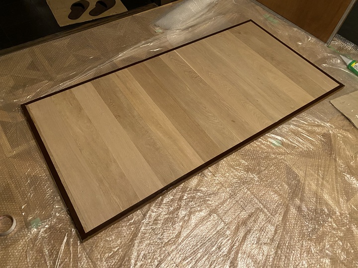 スライスウッドを張ったふすま