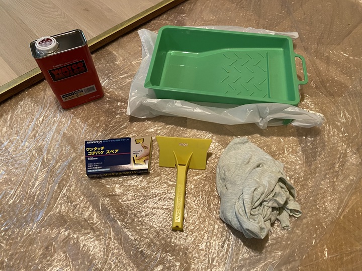 バットとコテバケ