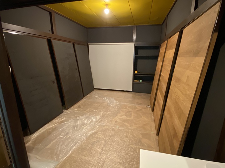 リメイクしたふすま