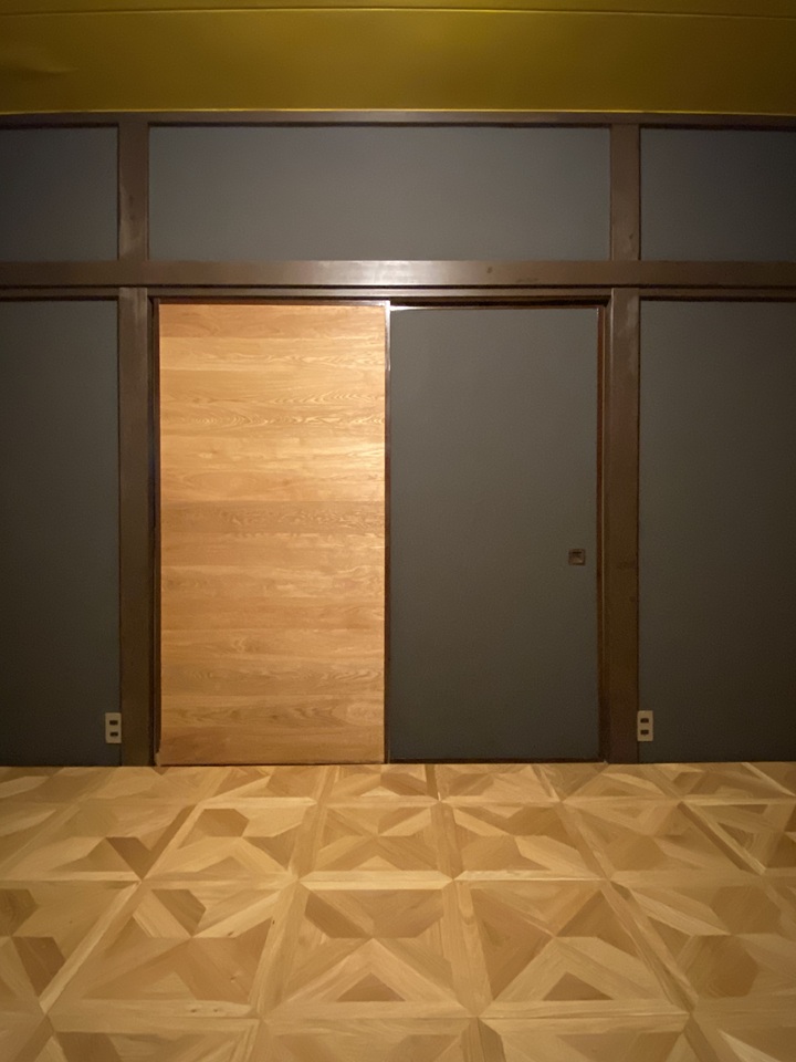 ふすまリメイク後の室内