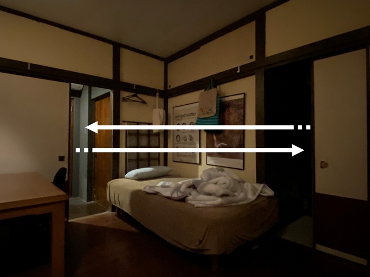 部屋の使用イメージ