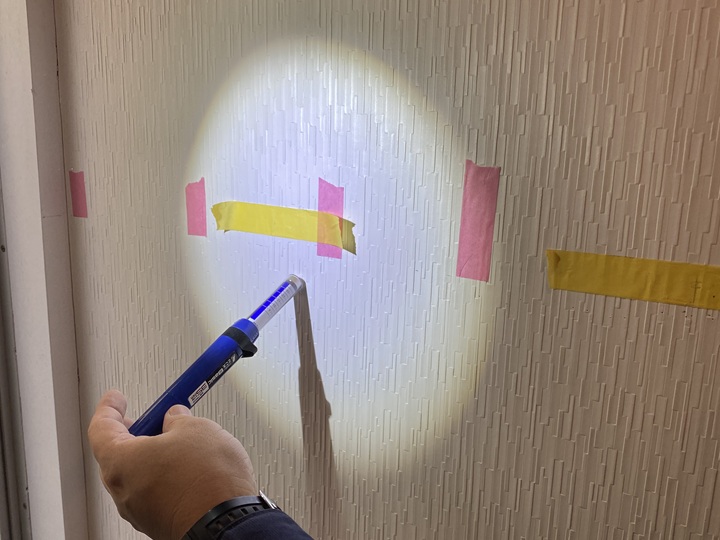 壁内の下地の確認