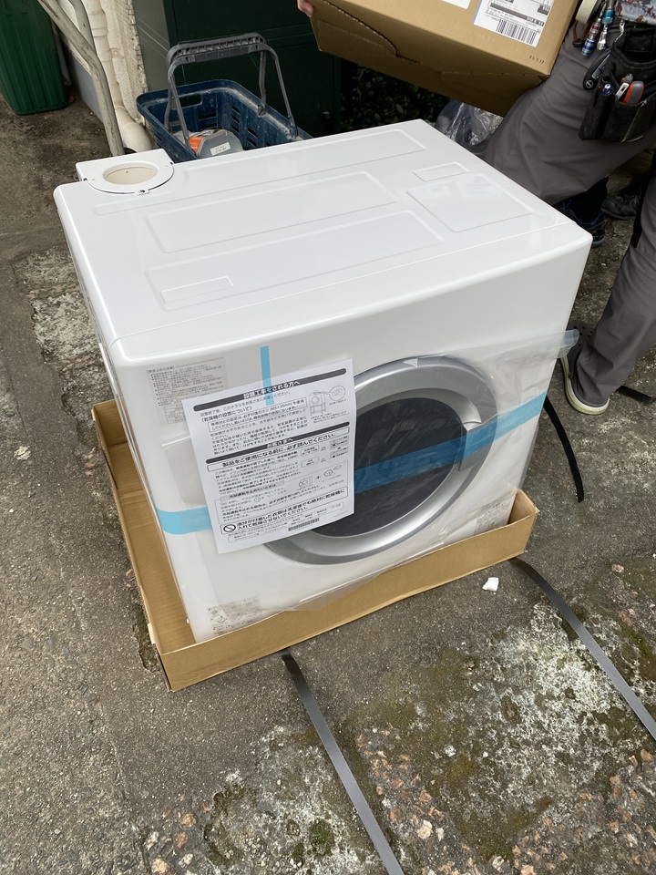 設置前の乾太くん