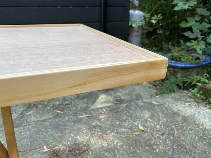 ワトコオイルで塗装した木枠