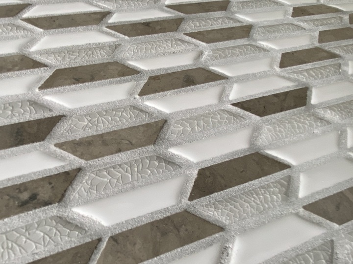 目地入れしたタイル