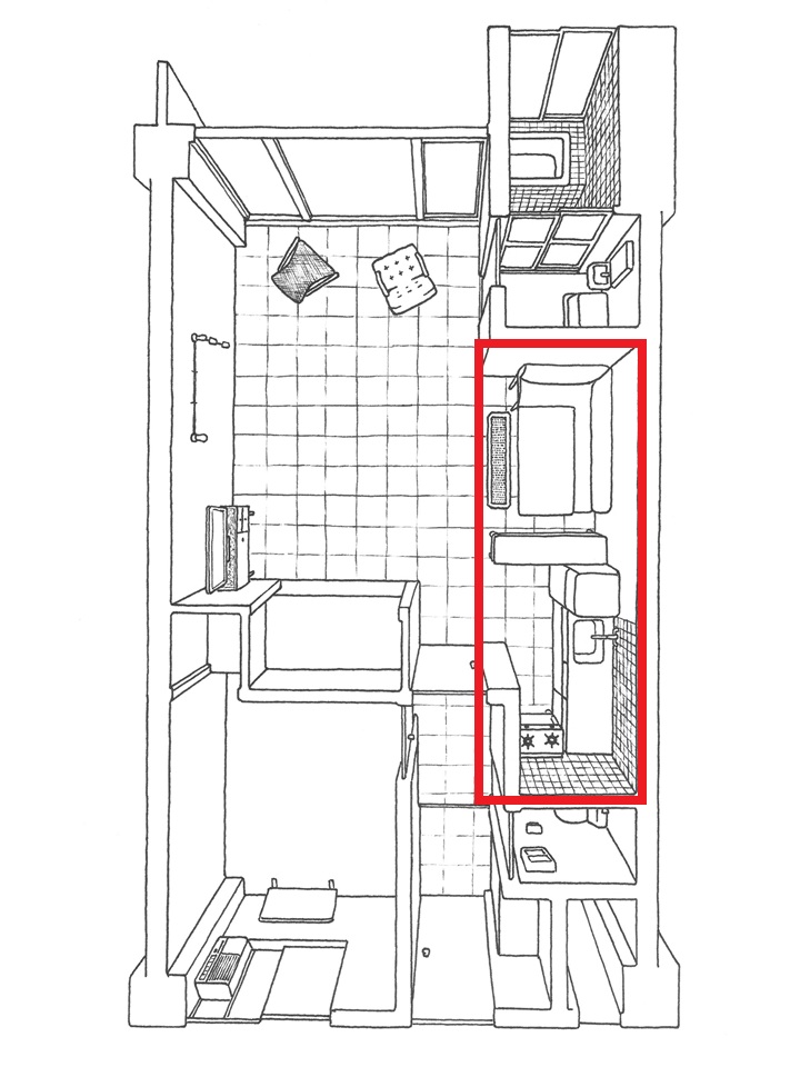 熱海の間取り図
