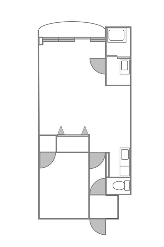 リフォーム前の間取り