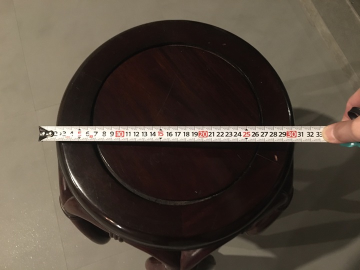 座面の直径30センチ