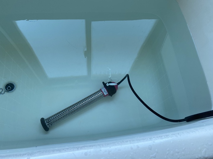 沸かし太郎で追い炊き