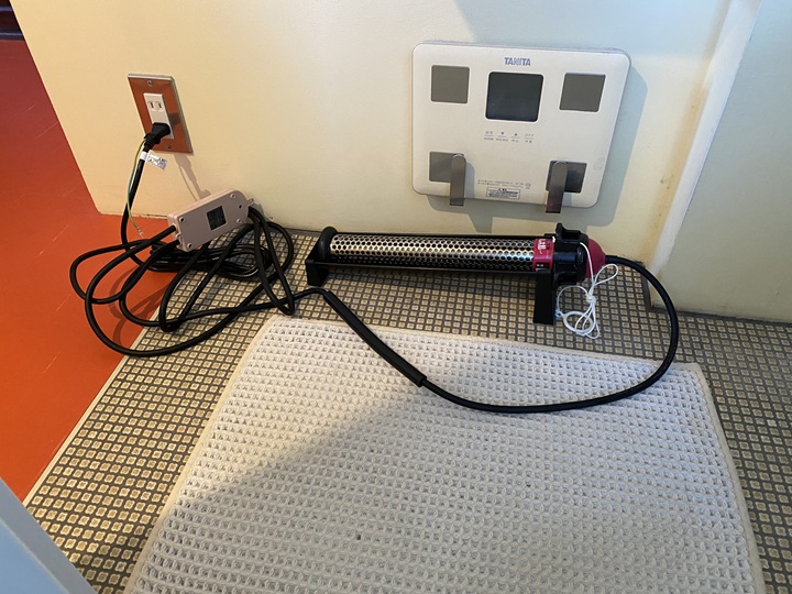 沸かし太郎の設置と収納