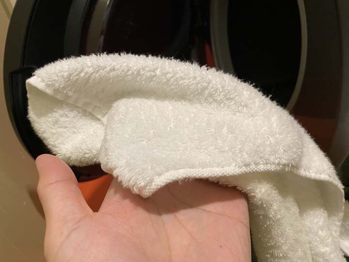 乾燥したタオル