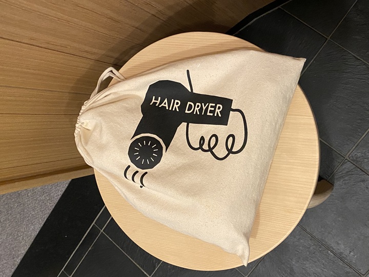ドライヤーの袋