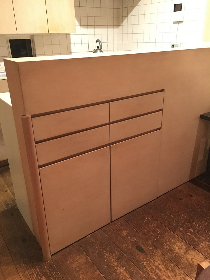 「スミレアオイハウス」キッチン収納