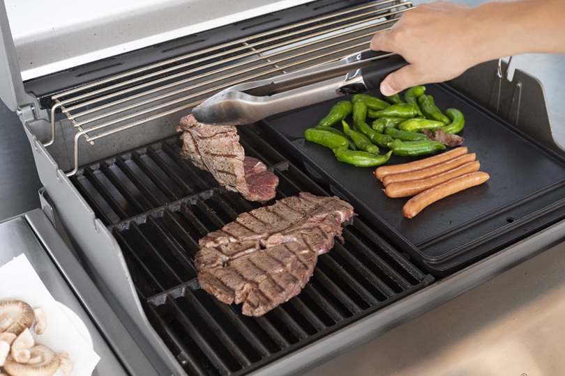 室内バーベキューが楽しめる