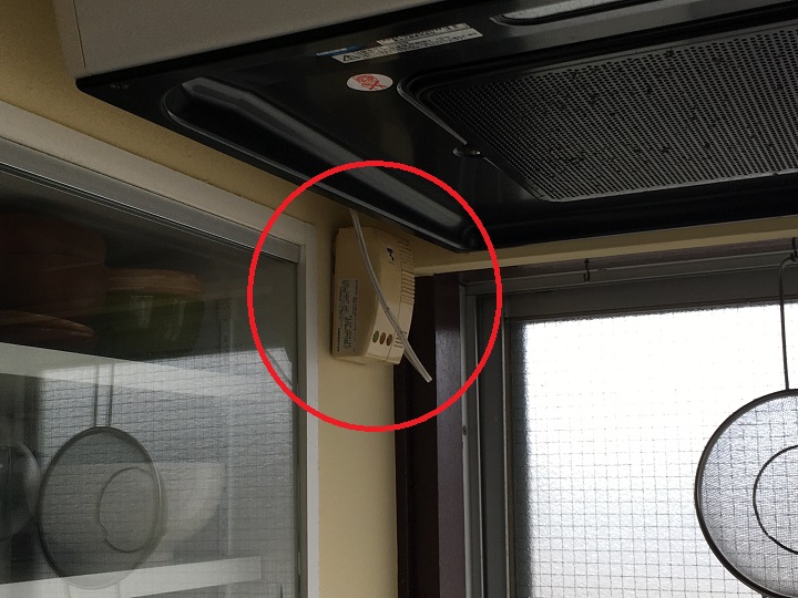 有効期限切れのガス漏れ警報器