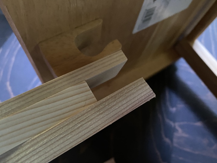 コの字型のパーツの自作