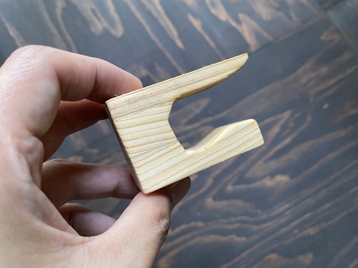 コの字型のパーツの自作