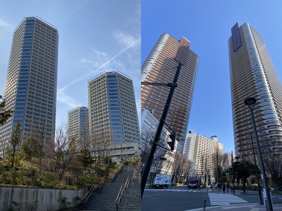 二子玉川と武蔵小杉