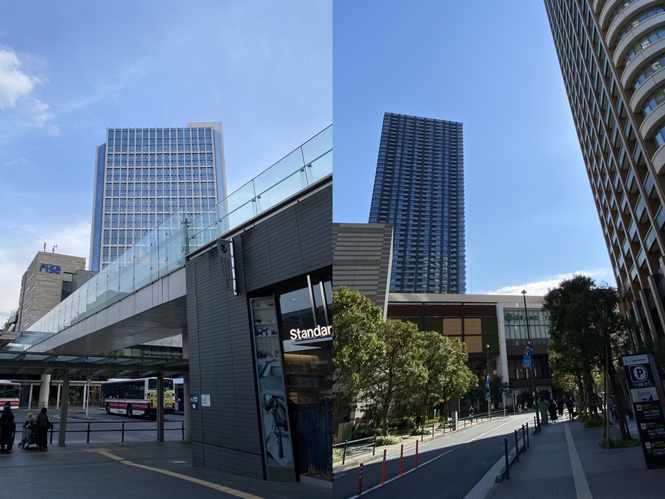 二子玉川と武蔵小杉