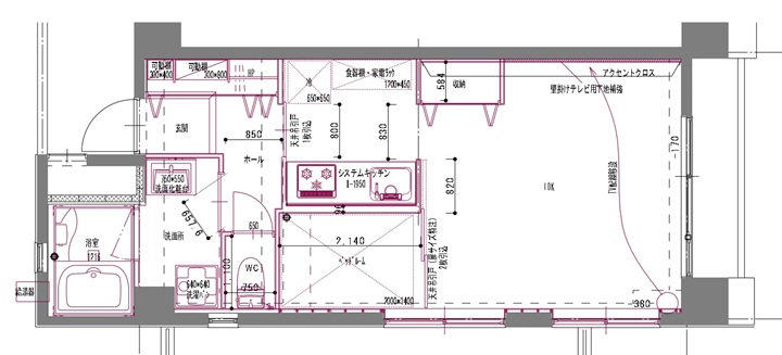 最終的な間取り