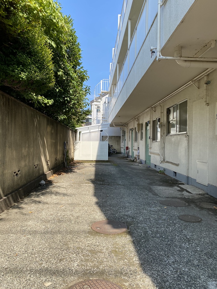 世田谷のマンションの駐車場