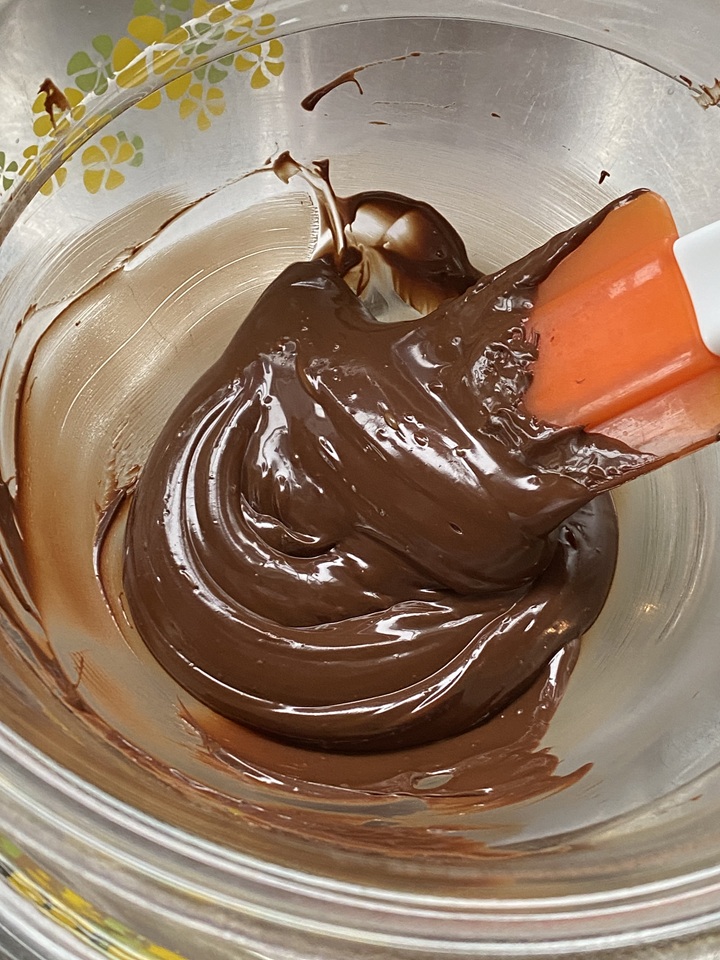 チョコレートの湯煎