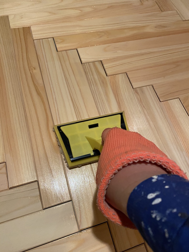 オスモカラーの塗装