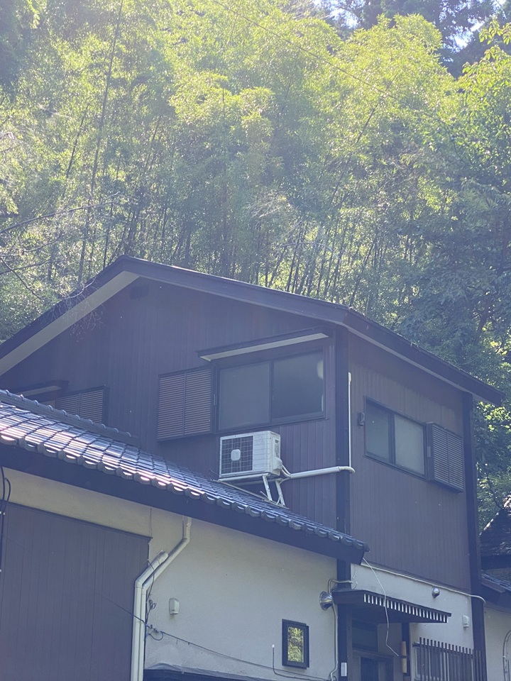 二階の外観