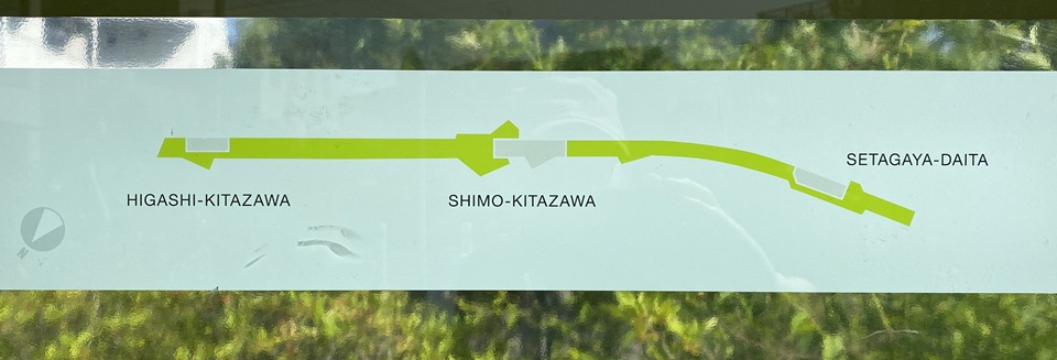 再開発エリアのマップ