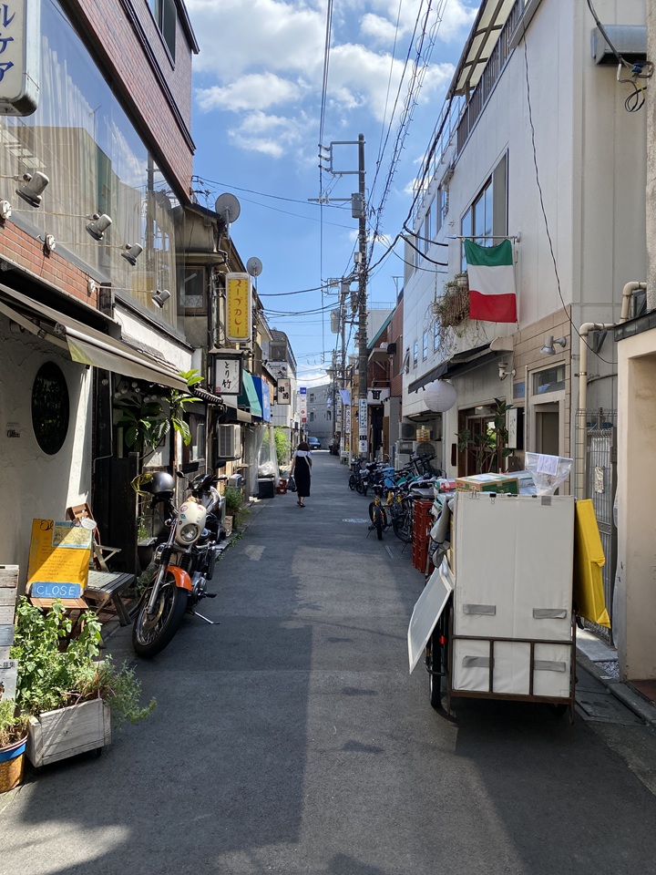 学芸大学の路地