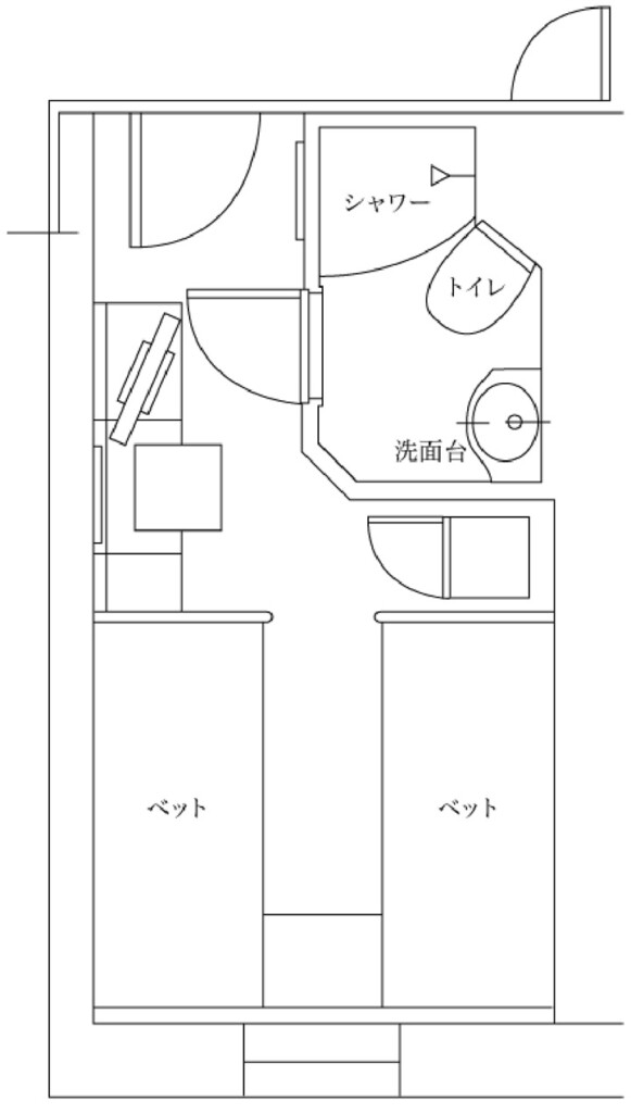 ステートAツイン間取り図