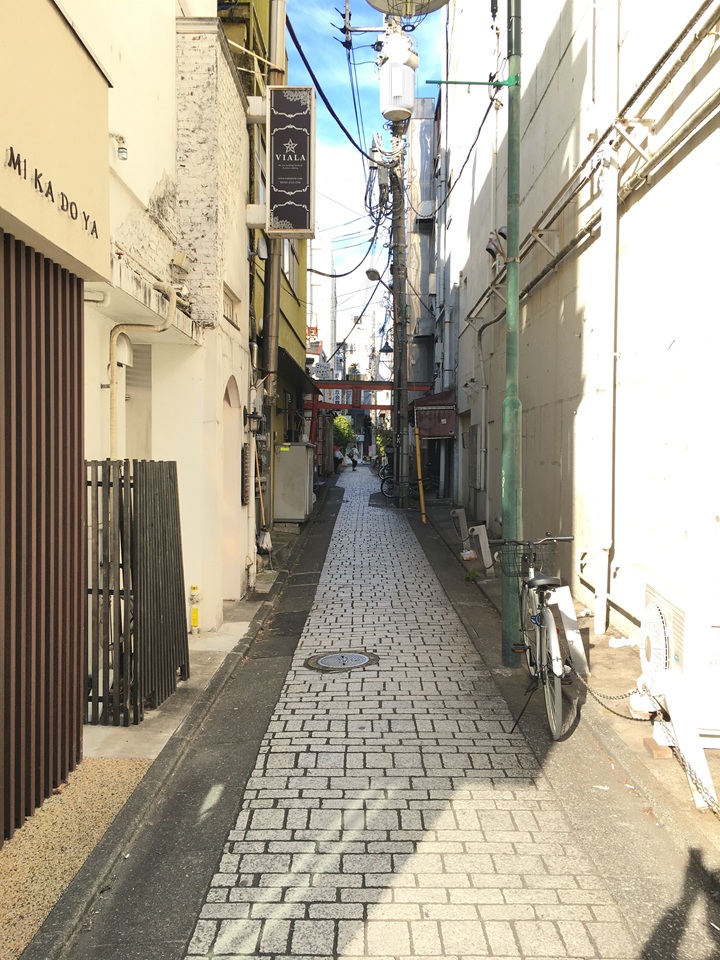 再開発前の自由が丘