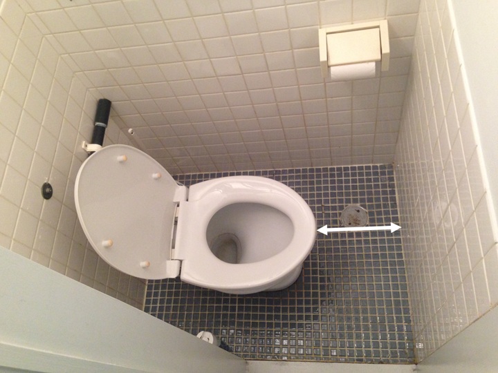 トイレの広さ